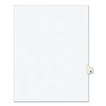 Mothers Day Sale! Save an Extra 10% off your order | Avery 01068 11 in.x 8.5 in. 10-Tab Avery Style 68 Preprinted Legal Exhibit Side Tab Index Dividers - White (25/Pack) image number 0