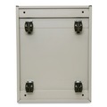 Office Filing Cabinets & Shelves | Alera ALEPBFFPY 14.96 in. x 19.29 in. x 27.75 in. 2 Legal/Letter-Size File Drawers Left or Right File Pedestal with Full-Length Pull - Putty image number 4