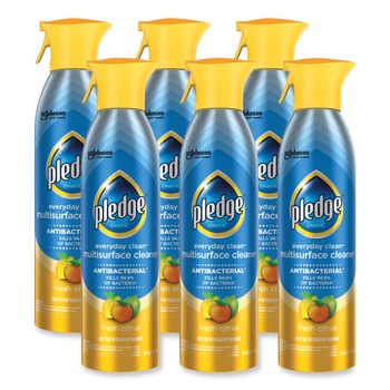 PRODUCTS | Pledge 307951 9.7 oz. Multi-Surface Antibacterial Everyday Cleaner (6/Carton)
