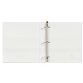 Office Jansan | Avery 09301 3 EZD Rings 1 in. Capacity 11 in. x 8.5 in. Durable View Binder with DuraHinge - White image number 2