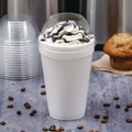 Cups and Lids | Dart 16LCDHX Dome-Top Sundae/Cold Cup Lids Fits 12 oz. to 24 oz. Cups - Clear (1000/Carton) image number 4