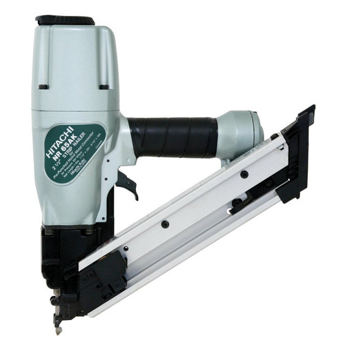 Air Framing Nailers | Hitachi NR65AK2S 2-1/2 in. Strap-Tite Fastening System Strip Nailer with Short Magazine image number 0