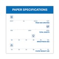 Office & Office Supplies | Hammermill 10326-7 Fore 8.5 in. x 11 in. 96 Bright 20 lbs. Bond Weight Multipurpose Print Paper - White (10/Carton) image number 2