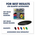  | Quartet P558GP2 Prestige 2 DuraMax 96 in. x 48 in. Magnetic Porcelain Whiteboard - Graphite Frame image number 9