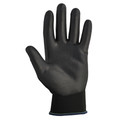 Office Jansan | Ansell KCC 13838 EN388: 3131X 15 in. Long G40 Polyurethane Coated Gloves - Medium, Black (12 Pairs/Pack) image number 1