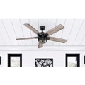 Ceiling Fans | Honeywell 50690-45 52 in. Bontera Indoor LED Ceiling Fan with Light - Matte Black image number 9