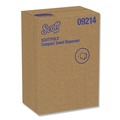Paper & Dispensers | Scott KCC 09214 Scottfold 10.75 in. x 4.75 in. x 9 in. Folded Towel Dispenser - White (1/Carton) image number 3