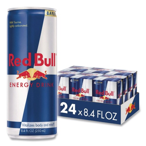 Office Jansan | Red Bull RBD99124 8.4 oz Energy Drink Can - Original Flavor (24/Carton) image number 0