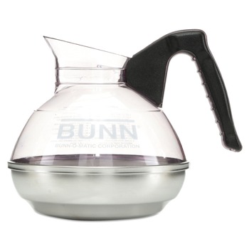BUNN 64 oz. Easy Pour Decanter - Black Handle