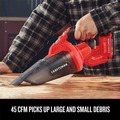 Handheld Blowers | Factory Reconditioned Craftsman CMCVH001BR V20 Lithium-Ion Cordless Handheld Vacuum (Tool Only) image number 3