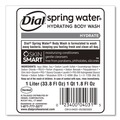Cleaning & Janitorial Supplies | Dial Professional 4031 1 Liter Body Wash Refill - Spring Water Scent (8/Carton) image number 2