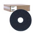 Office Jansan | Boardwalk BWK4013BLA 13 in. Diameter Stripping Floor Pads - Black (5/Carton) image number 0