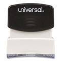  | Universal UNV10062 Pre-Inked One-Color PAID Message Stamp - Red image number 1