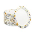 Labor Day Sale! Save $30 off $199! | Boardwalk BWKDEER9PLT 9 in. Diameter Coated/Soak Proof Deerfield Printed Paper Plates - Multicolor (125/Pack, 8 Packs/Carton) image number 1