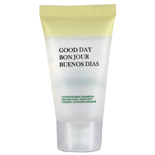 Hand Soaps | Good Day 483 0.65 oz Tube Conditioning Shampoo - Fresh Scent (288/Carton) image number 0