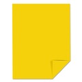 Office Jansan | Astrobrights 22531 8.5 in. x 11 in. 24 lbs. Bond Weight Color Paper - Solar Yellow (500/Ream) image number 1