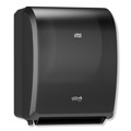 Cleaning & Janitorial Supplies | Tork 771828 12.32 in. x 9.32 in. x 15.95 in. Electronic Hand Towel Roll Dispenser for 8 in. Rolls - Black (1/Carton) image number 1