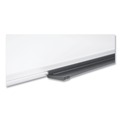  | MasterVision MA2107170 96 in. x 48 in. Value Aluminum Lacquered Steel Magnetic Dry Erase Board - White/Silver image number 3