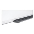 Office & Office Supplies | MasterVision MA2107170 96 in. x 48 in. Value Aluminum Lacquered Steel Magnetic Dry Erase Board - White/Silver image number 3