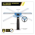 Cleaning Tools | Gritt Commercial GRI138B3PK Pro Window Cleaning Kit with 14 in. Squeegee, 14 in. Washer, 20 in. Pole and 3 Gallon Heavy-Duty Bucket (3/Kit) image number 5
