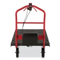 Cleaning Carts | Rubbermaid Commercial 2173661 0.5 mph to 3 mph DC Motor 60 V Lithium-Ion Battery Motorized Kit for 30 in. x 60 in. Platform Trucks - Large Black/Red image number 2
