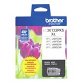 Ink & Toner | Brother LC30132PKS 400 Page-Yield High-Yield Ink - Black (2/Pack) image number 1