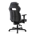  | Alera BT51593GY 15.91 in. to 19.8 in. Seat Height Racing Style Ergonomic Gaming Chair - Black image number 5