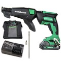 Metabo HPT Clearance | Metabo HPT W18DAQBM 18V MultiVolt Lithium-Ion Brushless Cordless Drywall Screw Gun Kit with Collated Screw Magazine (2 Ah) image number 1