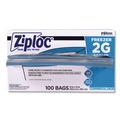 Cleaning & Janitorial Supplies | Ziploc 682254 2-Gallon 2.7 mil. 13 in. x 15.5 in. Double Zipper Freezer Bags - Clear (100/Carton) image number 4