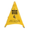 Floor Signs | First Aid Only 230SC 3 in. x 2.5 in. x 30 in. Pop Up Safety Cone - Yellow image number 0