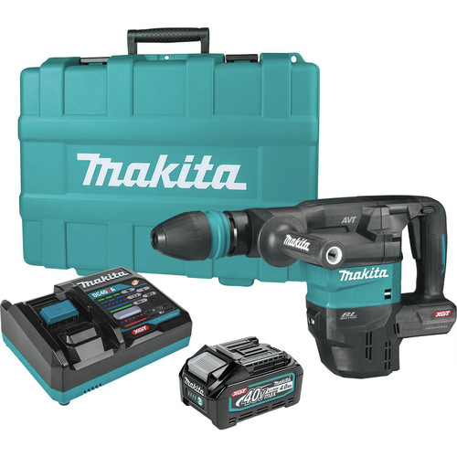 Demolition Hammers | Makita GMH01M1 40V max XGT Brushless Lithium-Ion 15 lbs. Cordless Demolition Hammer Kit (4 Ah) image number 0