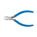 Pliers | Klein Tools D244-5C 5 in. Pointed Nose Diagonal Cutting Electronics Pliers image number 0