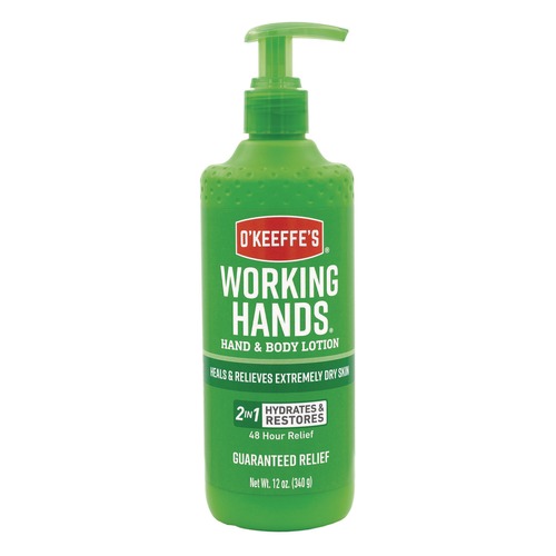 Cleaning & Janitorial Supplies | Gorilla Glue 115760 12 oz. Pump Bottle Working Hands Hand and Body Lotion - Unscented image number 0