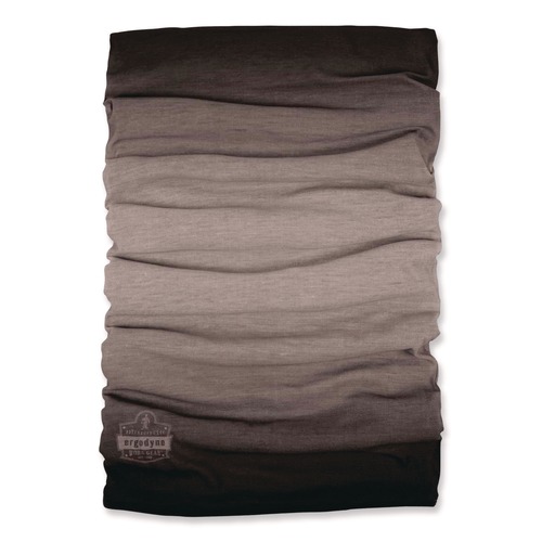 Masks | Ergodyne 42322 N-Ferno 6491 One Size Fits Most Reversible Thermal Fleece plus Poly Multi-Band - Light Gray Fade image number 0