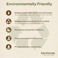 Office Jansan | Avery 42395 3.38 in. x 2.33 in. EcoFriendly Adhesive Name Badge Labels - White (160/Box) image number 7