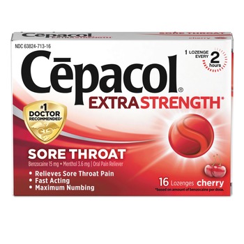 Lysol Extra Strength Sore Throat Lozenge - Cherry (384/Carton)