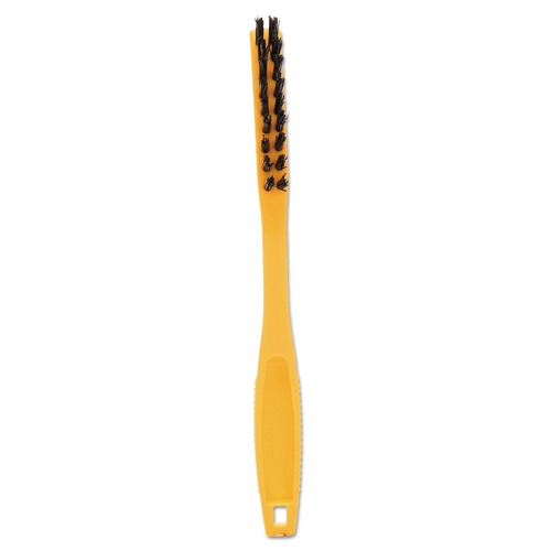  | Rubbermaid Commercial FG9B5600BLA 8.5 in. Plastic Bristle Tile and Grout Brush - Yellow image number 0