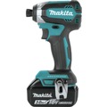 Impact Drivers | Makita XDT131X2 18V LXT Brushless Lithium-Ion Cordless Impact Driver Kit with LED Flashlight (3 Ah) image number 2