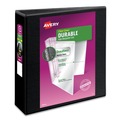  | Avery 17041 DuraHinge 3 Slant Ring 3 in. Capacity 8.5 in. x 11 in. Durable View Binder - Black image number 0