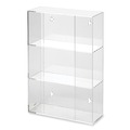 Cleaning & Janitorial Supplies | Kantek AH135 10 in. x 4 in. x 16 in. Triple Glove Dispenser - Clear image number 0