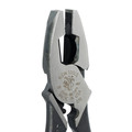 Crimpers | Klein Tools J2000-9NECRTP Fish Tape Pull/ Crimping 9 in. Lineman's Pliers image number 4