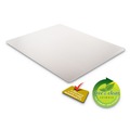 Office Jansan | Deflecto CM11242COM Economat 45 in. x 53 in. Occasional Use Chair Mat For Low Pile Carpet - Clear image number 3