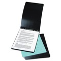 Office Jansan | ACCO A7017041 8.5 in. x 11 in. 3 in. Capacity Two-Piece Prong Fastener Top Bound Report Cover with Tyvek Reinforced Hinge - Black image number 4