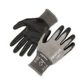 Work Gloves | Ergodyne 10302 ProFlex 7072 ANSI A7 Nitrile-Coated CR Gloves, Gray, Small, 12 Pairs/Pack image number 0
