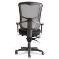  | Alera ALEEL41ME10B 17.2 in. to 20.6 in. Seat Height Elusion Series Mesh High-Back Multifunction Chair Supports Up to 275 lbs. - Black image number 1