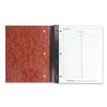 Office Jansan | National 43649 200 Sheets 11 in. x 9.25 in. Two-Part Carbonless Quadrille Rule (4 sq-in.) Duplicate Laboratory Notebooks - Brown Cover image number 1