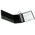  | Samsill 16400 11 in. x 8.5 in. Nonstick View Binder with 3 D Rings and 5 in. Capacity - Black image number 1