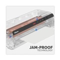 Laminating Supplies | Fellowes Mfg Co. 5746301 6 Rollers 12.5 in. Max Document Width 10 mil Max Document Thickness Jupiter 125 Laminator image number 3