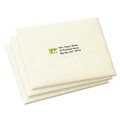Office Jansan | Avery 18660 1 in. x 2.63 in. Matte Clear Easy Peel Mailing Labels with Sure Feed Technology - Clear (300/Pack) image number 1