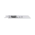 Reciprocating Saw Blades | Klein Tools 31734 5-Piece 6 in. 24 TPI Reciprocating Saw Blade Set image number 0